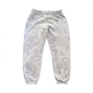 Lazypants Cozy Loungewear Relaxed Fit Lavender Tie Dye Sweatpants Joggers Size L